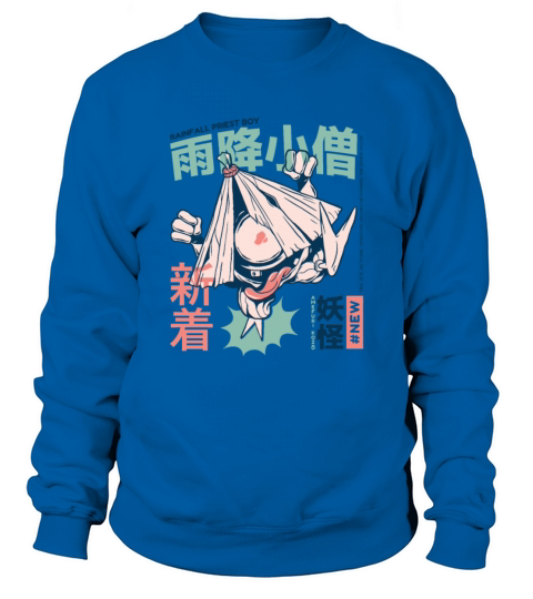 AMEFURI KOZO Japanese YOKAI Men's Sweatshirt