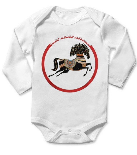 Dark Horse Records Tshirt Long Sleeve Baby One-Piece