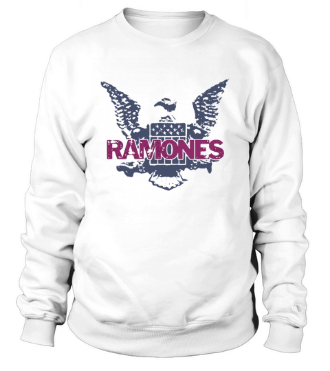 Ramones Purple Eagle Sweatshirt Unisex