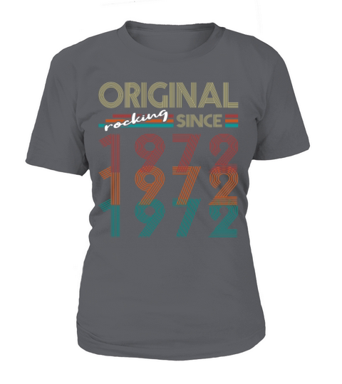 50th Birthday Original Rocking Since 1972 Women's T-Shirt