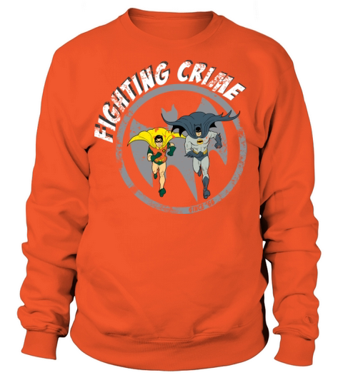 DC Comics Batman Robin Fighting Crime Vintage Women's Sweatshirt