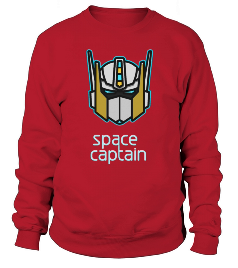 robot space captain head helmet hero kids Women's Sweatshirt