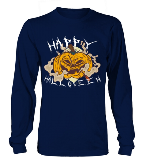 Happy Halloween Shirt Men's Long Sleeve
