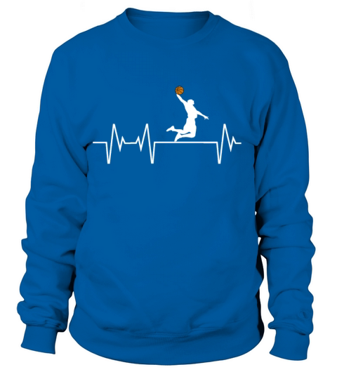 Basketball Player Heartbeat Gift Women's Sweatshirt