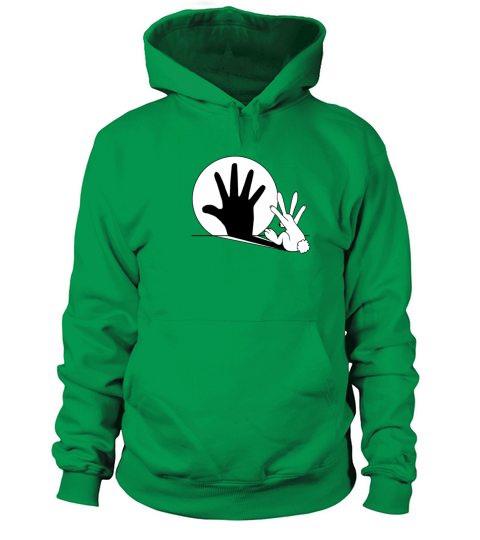 Rabbit Hand Shadow Women's Hoodie