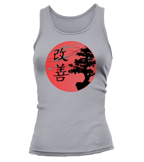Kaizen Continual Improvement Japanese Design Women's Tank Top