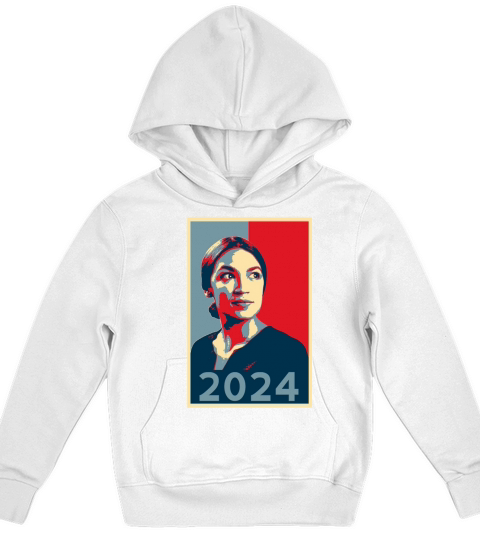 AOC 2024 Vintage Kids Hoodie