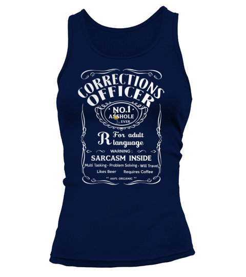 CORRECTIONS OFFICER Multi Wishkey Tank top Woman