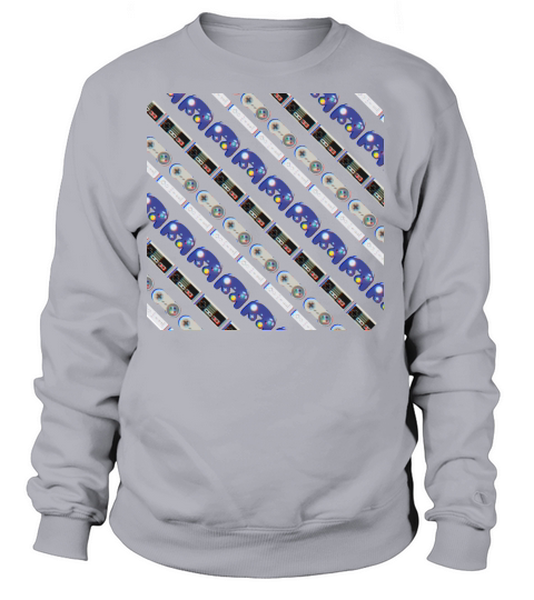 Vintage controllers tile Women's Sweatshirt