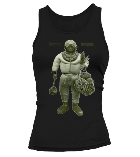 Vintage Tarpon Springs Florida Sponge Diver Women's Tank Top