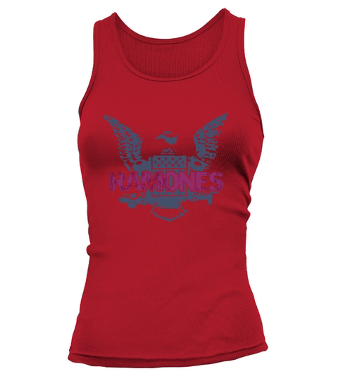Ramones Purple Eagle Tank top Woman