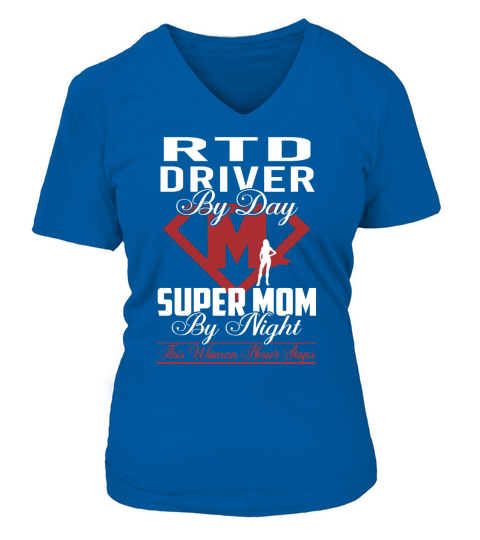 Rtd Driver V-neck T-Shirt Woman