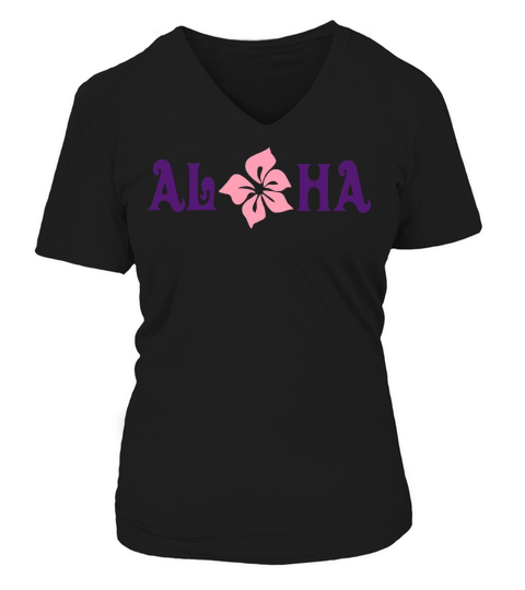 aloha Women's V-Neck T-shirt
