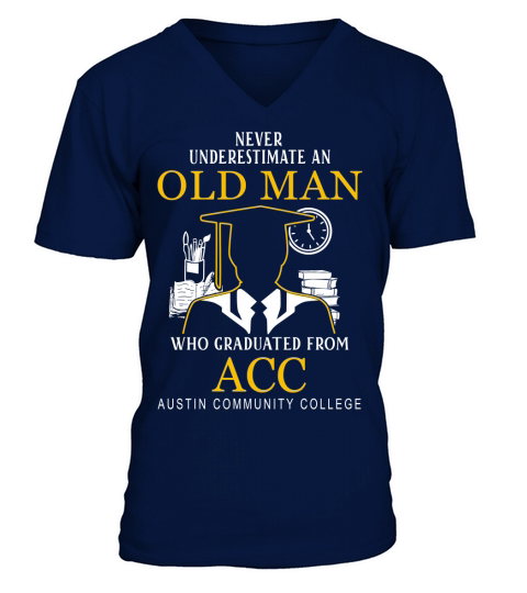 Austin Community College V-Neck T-shirt
