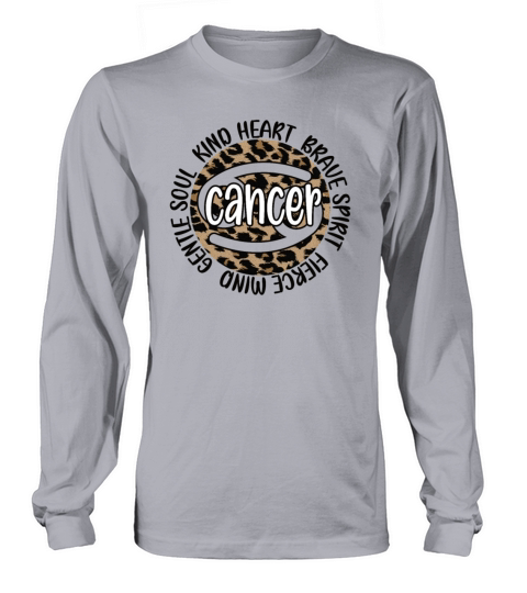 Cancer Zodiac Sign Birthday Gifts Horoscope Women's Long Sleeve