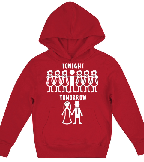 Bride Groom Party Bachelor Bachelorette Marriage Kids Hoodie