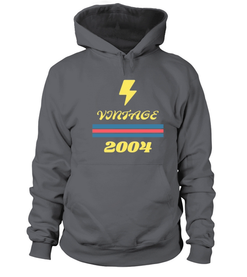 2004 16 Years Old Gift Vintage Retro 16th Birthday Women's Hoodie