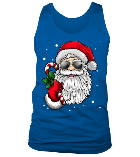 Santa Claus Christmas X-Mas Party Men's Tank Top