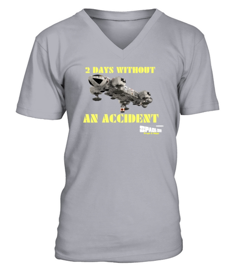 Space 1999 2 Days without an accident Tee Men's V-Neck T-shirt