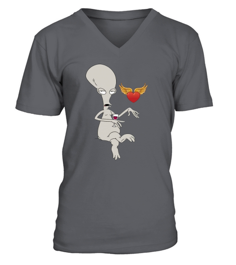 AMERICAN DAD RODGER V-Neck T-shirt