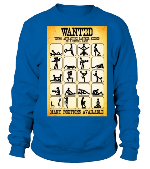 Wanted Sex Poster Women's Sweatshirt