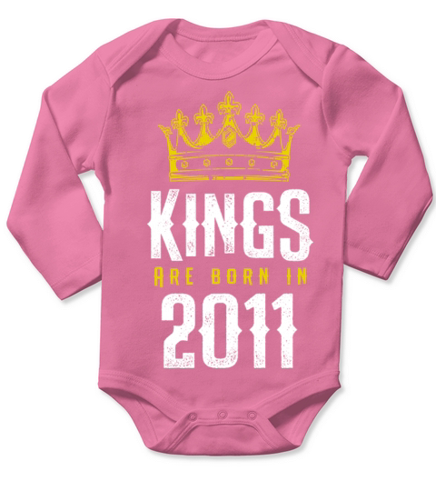 kings are born 2011 Long Sleeve Baby One-Piece