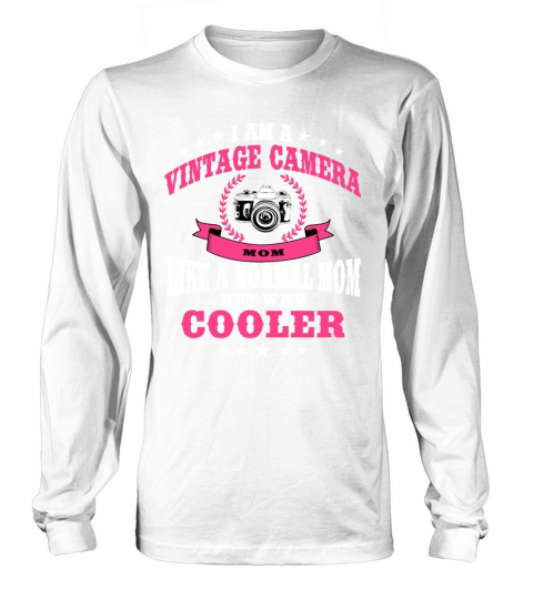 Vintage Camera Mom Women's Long Sleeve