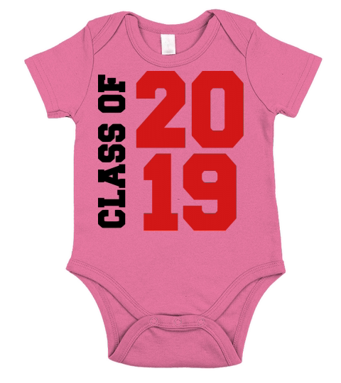 Class of 2019 Short Sleeve Baby One-Piece