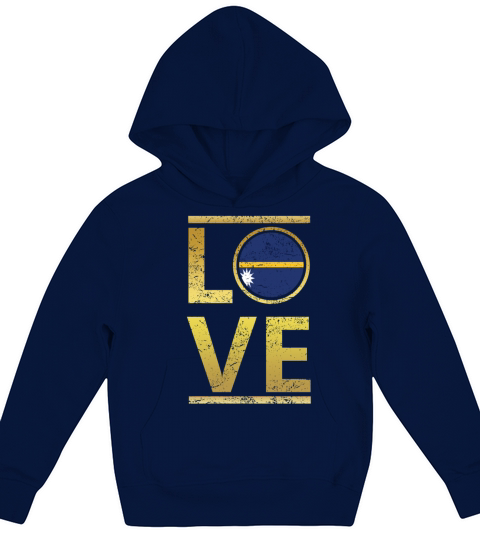 roots love home geschenk queen Nauru Kids Hoodie