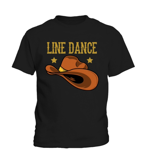 Line Dancing Dance Kids T-Shirt