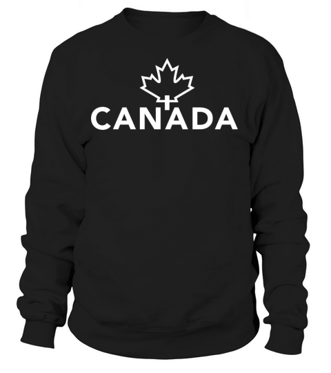 Canada with Maple Leaf Women's Sweatshirt