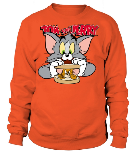 Tom and Jerry Sandwich Women's Sweatshirt
