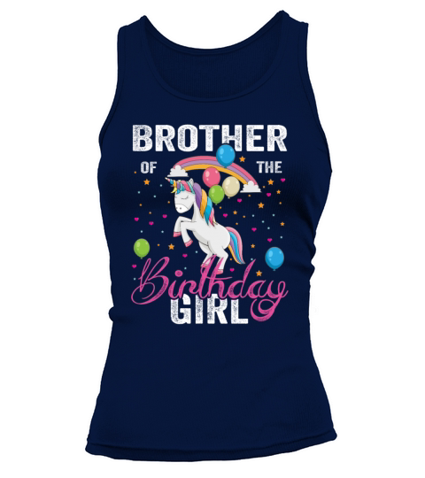 Brother of the Birthday Girl Unique Shirts Limite Women's Tank Top