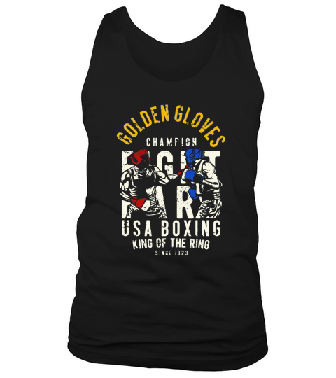 Golden Gloves USA Boxing Tank Top Unisex