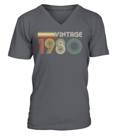 vintage 1980 Men's V-Neck T-shirt