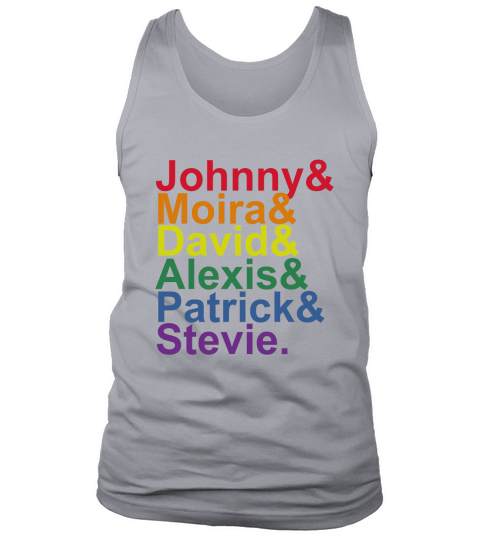 Johnny Moira David Alexis Patrick Stevie Pride Schitts Creek Classic Men's Tank Top