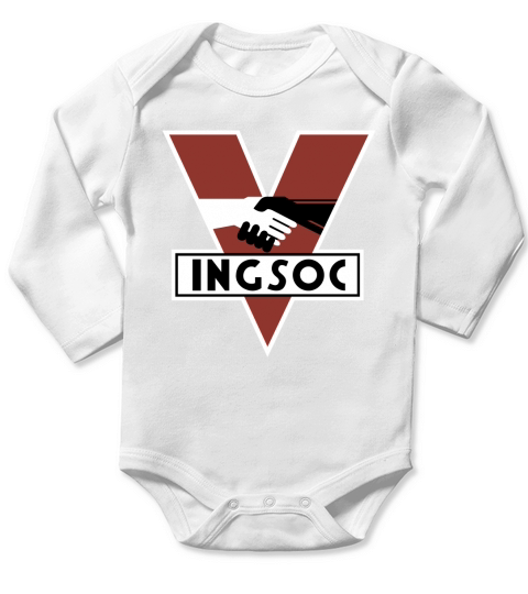 ingsoc george orwell T-Shirt Long Sleeve Baby One-Piece
