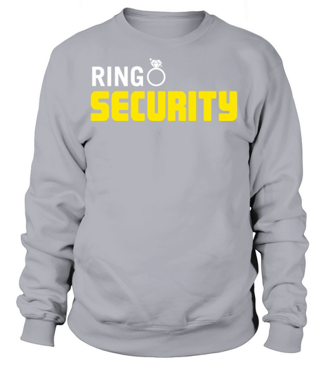 Ring Security Shirt Ring Bearer Boys Wedding Party Women's Sweatshirt