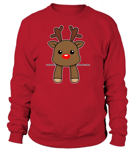 Cute Rudolph Women's Sweatshirt