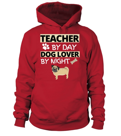 Teacher By Day Dog Lover By Night Women's Hoodie