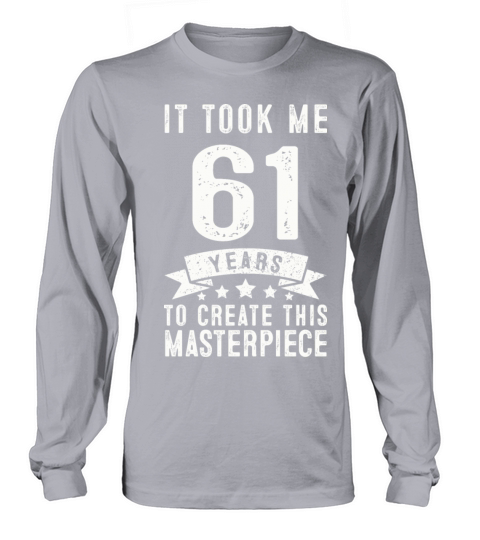 Funny 61 Years Old 1960 T Shirt 61th Birthday Gift Women's Long Sleeve