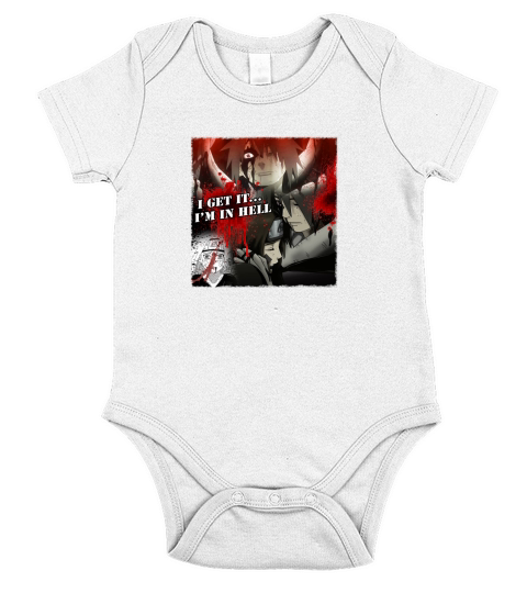 Anime Naruto Obito Uchiha X Rin HELLNaruto collection Short Sleeve Baby One-Piece