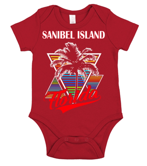 Sanibel Island Shirt Florida Holiday shirt Vacatio Short Sleeve Baby One-Piece