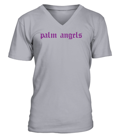 PALM ANGELS Men's V-Neck T-shirt