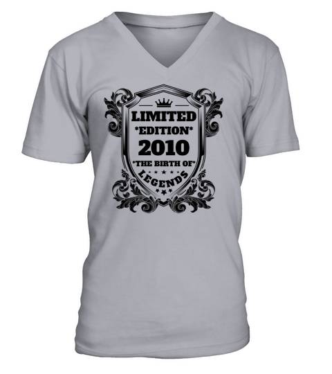 2010 Men's V-Neck T-shirt