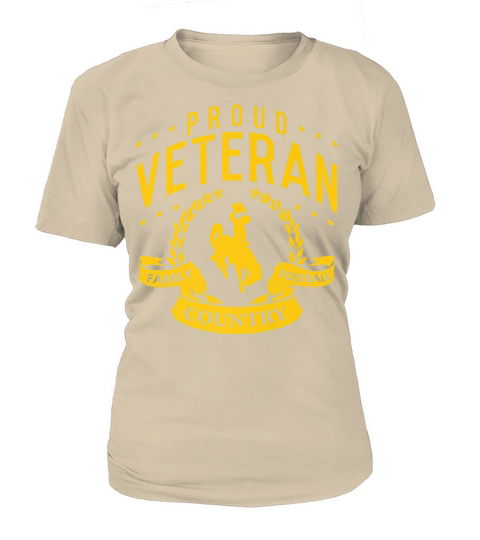 Wyoming Cowboys Proud Veteran Apparel Women's T-Shirt
