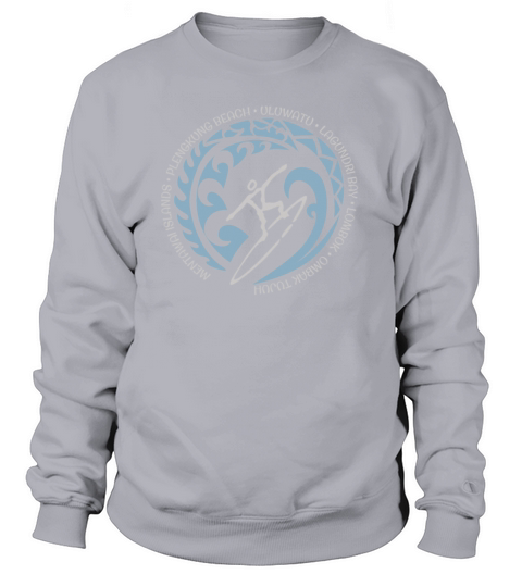 Vintage Surfing Fan Lover Indonesia Indonesian Women's Sweatshirt
