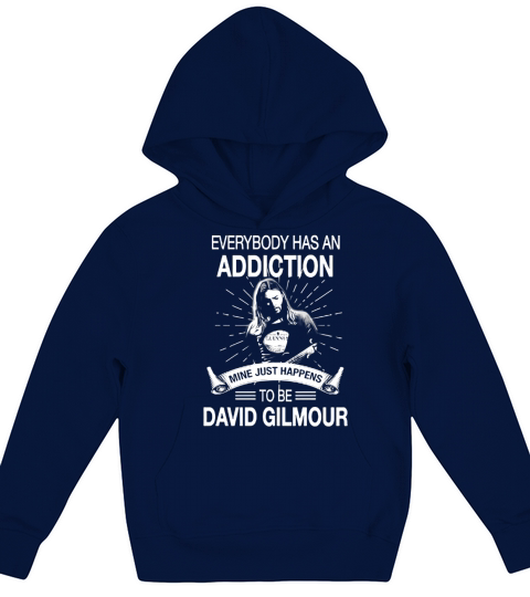 My Addiction Is David Gilmour Kids Hoodie