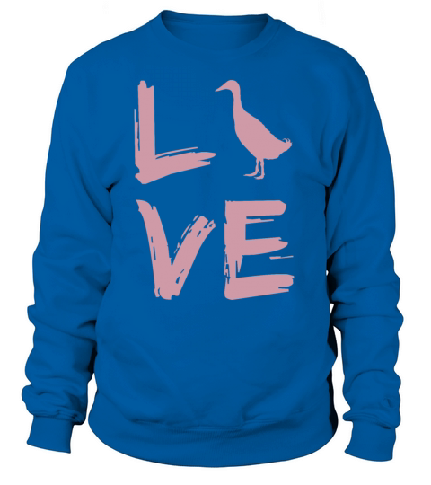 Love running duck gift poultry duck owners Women's Sweatshirt