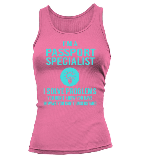 Passport Specialist Tank top Woman